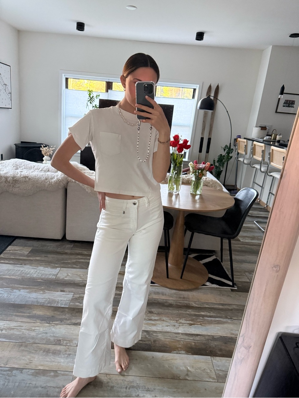 Bogner Wide-Leg Jeans Set